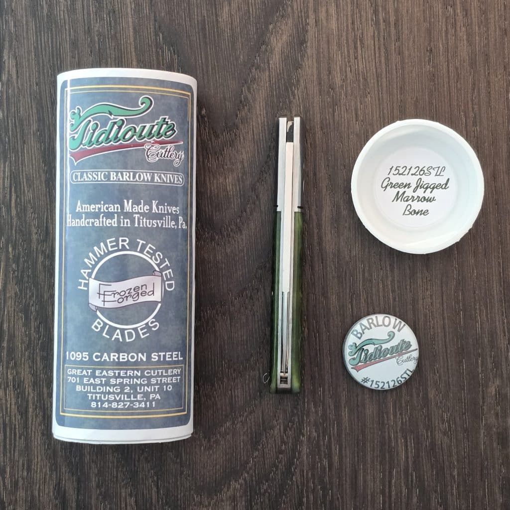 Great Eastern Cutlery #152126 STL Green Jigged Marrow Bone – gallery image 2