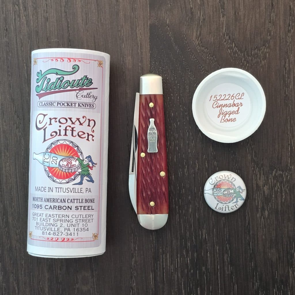 Great Eastern Cutlery #152226 CL Cinnabar Jigged Bone - Image 4