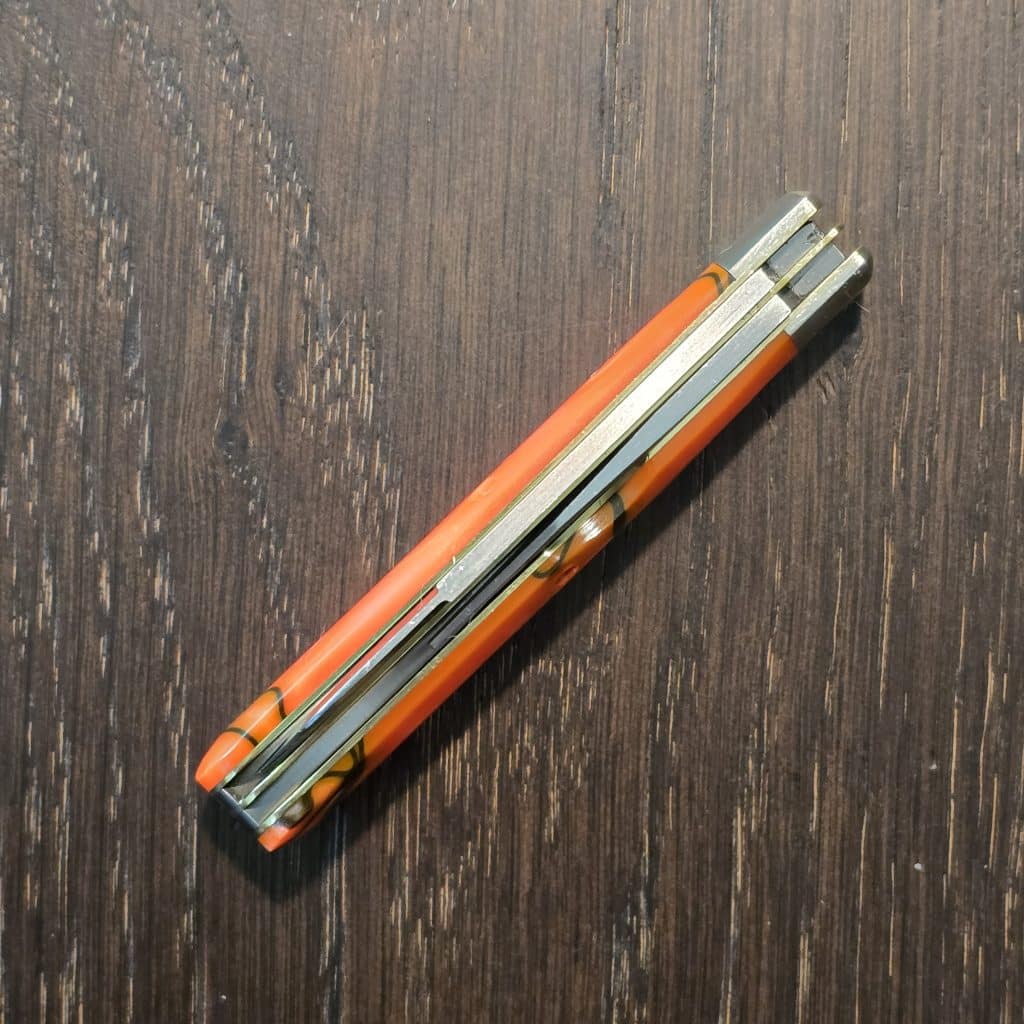 Great Eastern Cutlery #143223 Orange Crush Acrylic - Image 3
