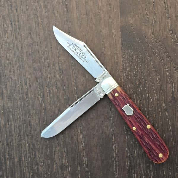 Great Eastern Cutlery #391224 Indian Paintbrush Worm Groove Bone – gallery image 1