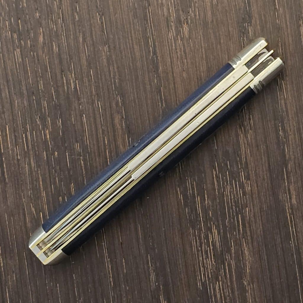 Great Eastern Cutlery #412226 Royal Blue Linen Micarta SFA for 2026 Rendezvous 1 of 60 – gallery image 3