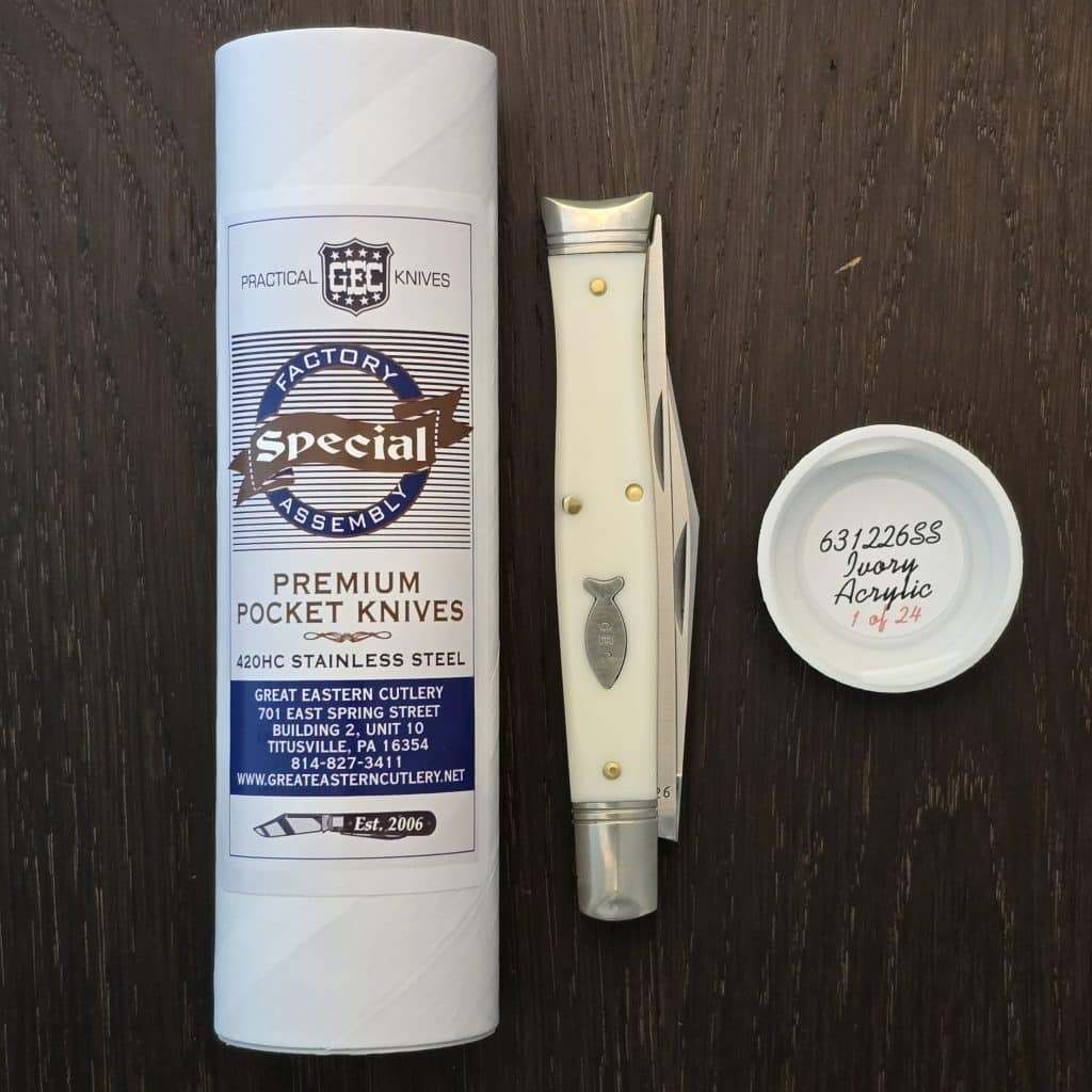 Great Eastern Cutlery #631126 Ivory Acrylic SFA for 2026 Rendezvous 1 of 24 – gallery image 4
