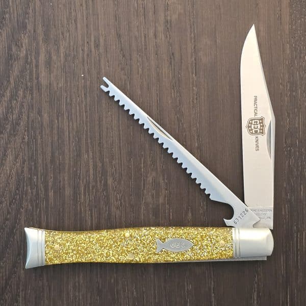 Great Eastern Cutlery #631126 Glitter Gold Acrylic SFA for 2026 Rendezvous 1 of 15 – gallery image 1
