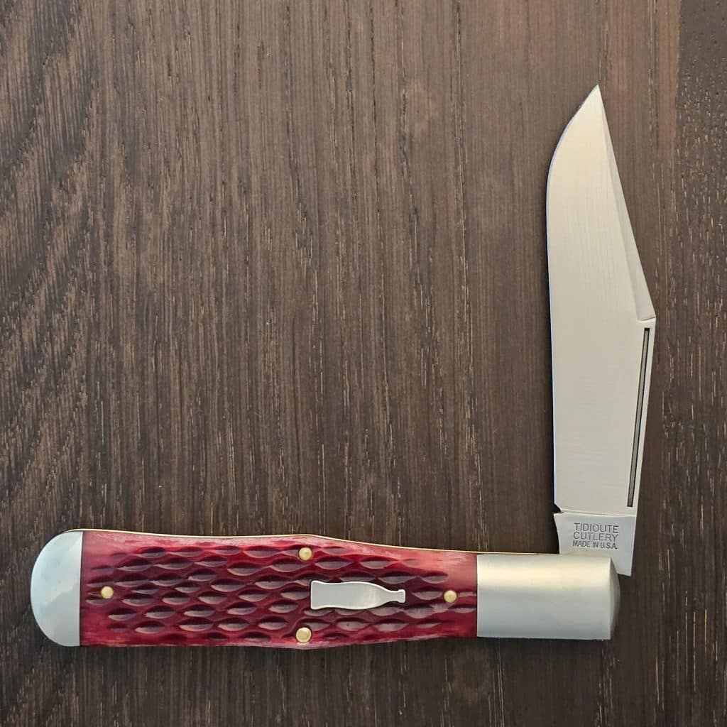 Great Eastern Cutlery #971119 India Red Jigged Bone SFA 1 of 15 "S"