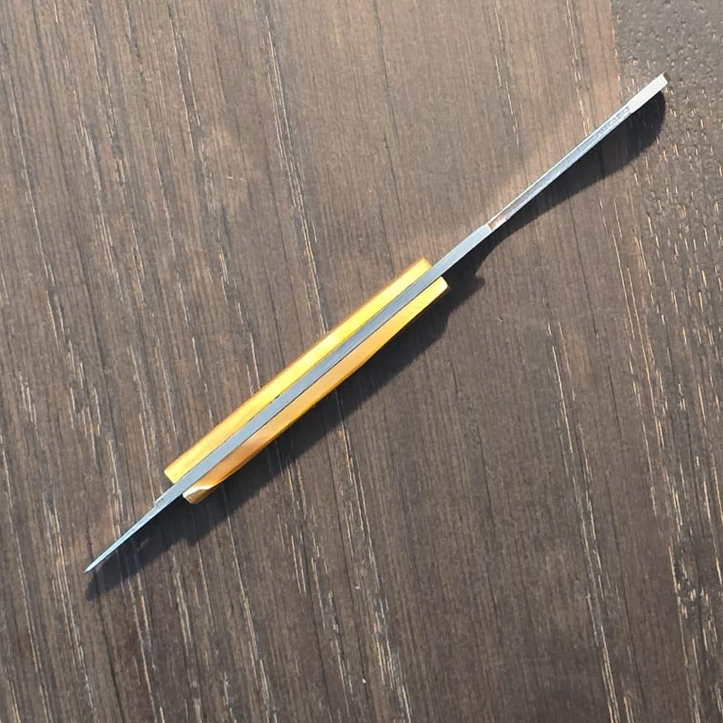 Great Eastern Cutlery Special Orange and White Acrylic Handled Tube Popper/Cap Lifter New for 2026! - Image 2