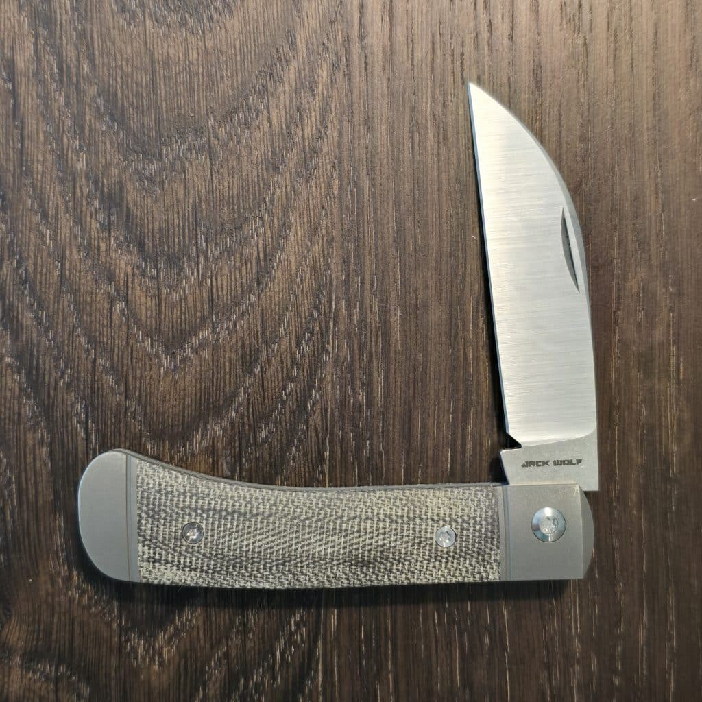 VENOM JACK - Green Canvas Micarta - Image 2