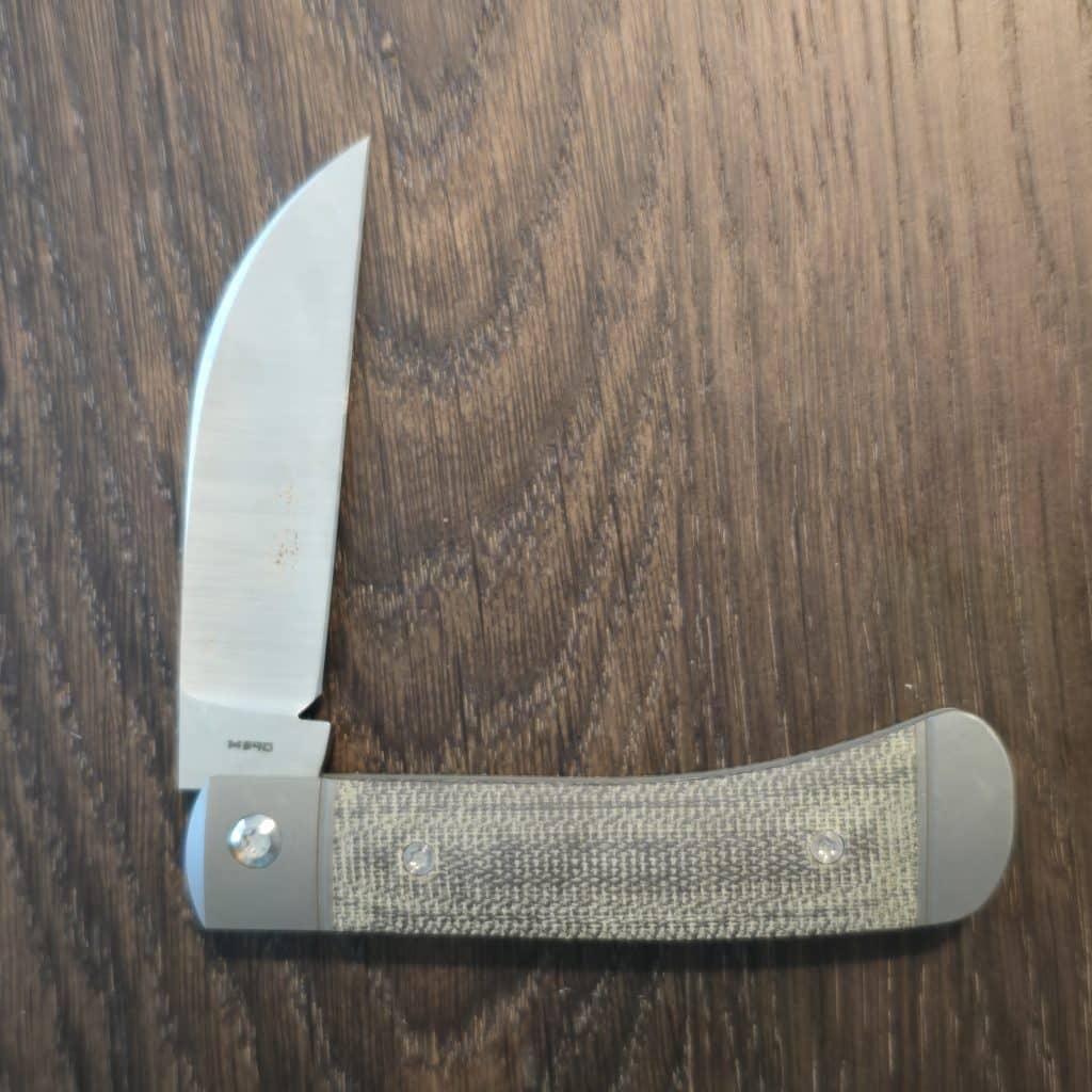 VENOM JACK - Green Canvas Micarta - Image 3
