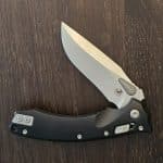 Microtech MSI Mini Amphibian in Black Aluminum and Bohler M390 Made in the USA 05/2025