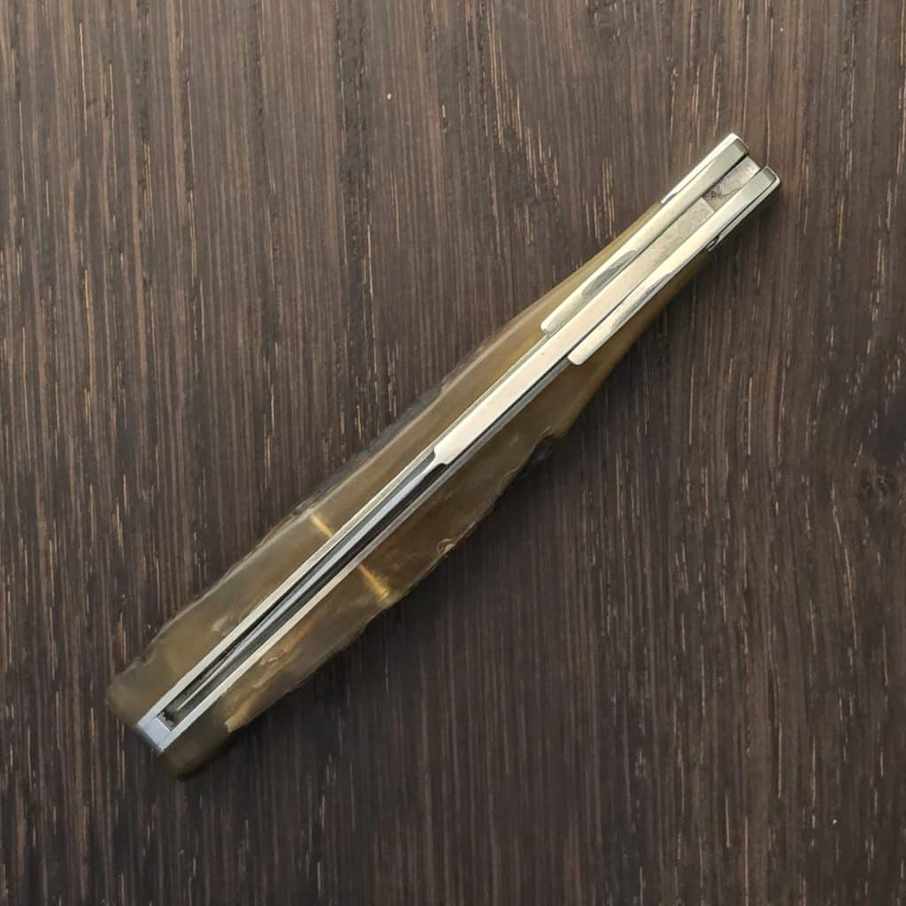 Tuna Valley Cutlery Mountain Cougar in Exterior Ram Horn w/154CM (1 of 15) - Image 3