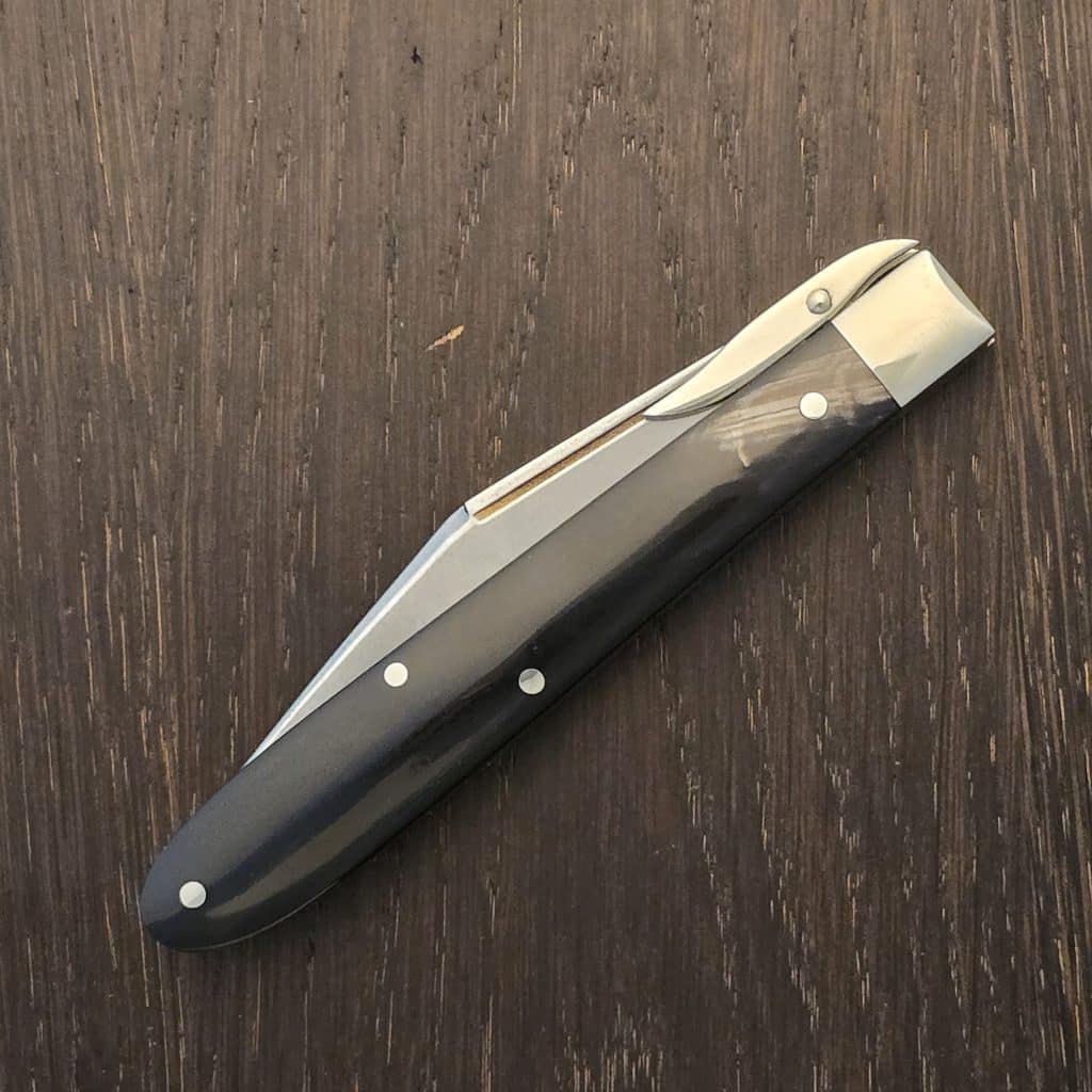 Tuna Valley Cutlery Mountain Cougar in Smooth Buffalo Horn w/154CM (1 of 15) - Image 4