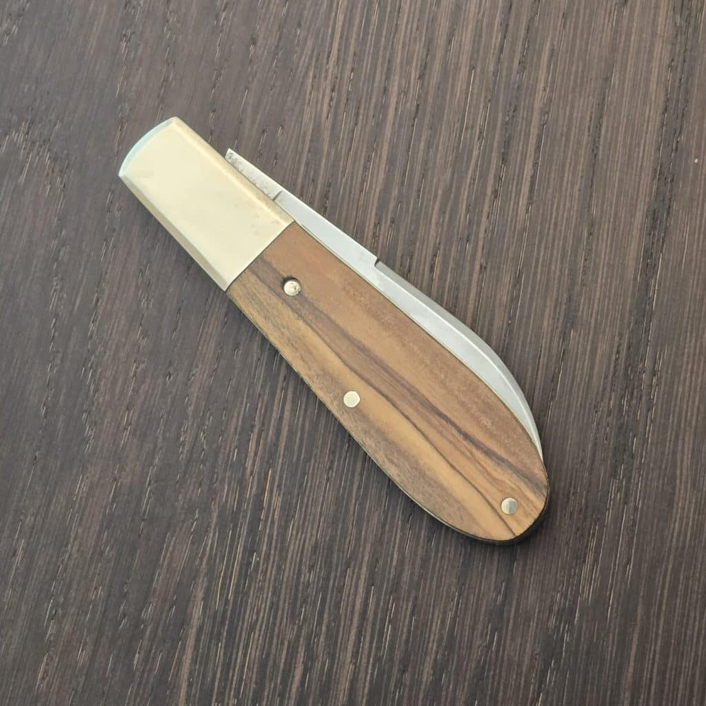 Tuna Valley Cutlery Old Man Norman in Holy Land Olivewood and 154-CM (1 of 60) - Image 8