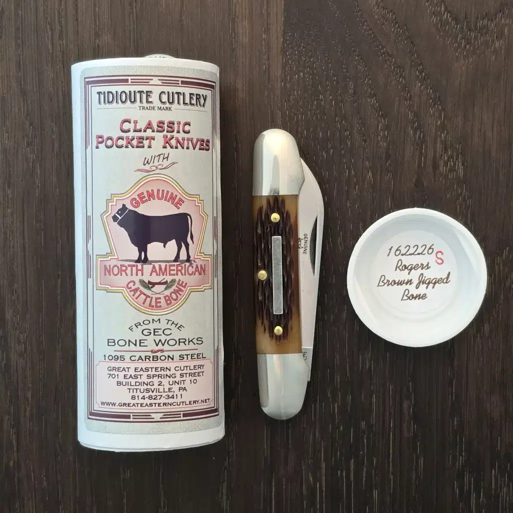 Great Eastern Cutlery #162226 Rogers Jigged Bone "S"