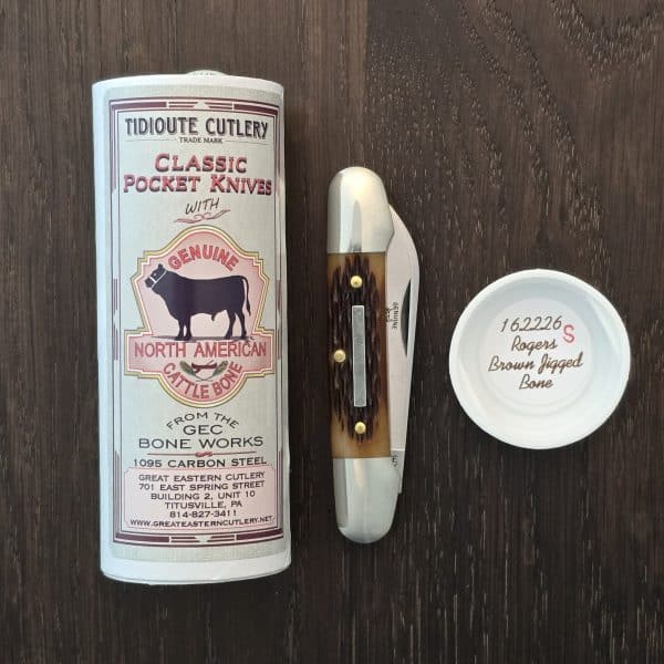 Great Eastern Cutlery #162226 Rogers Jigged Bone "S" – gallery image 1