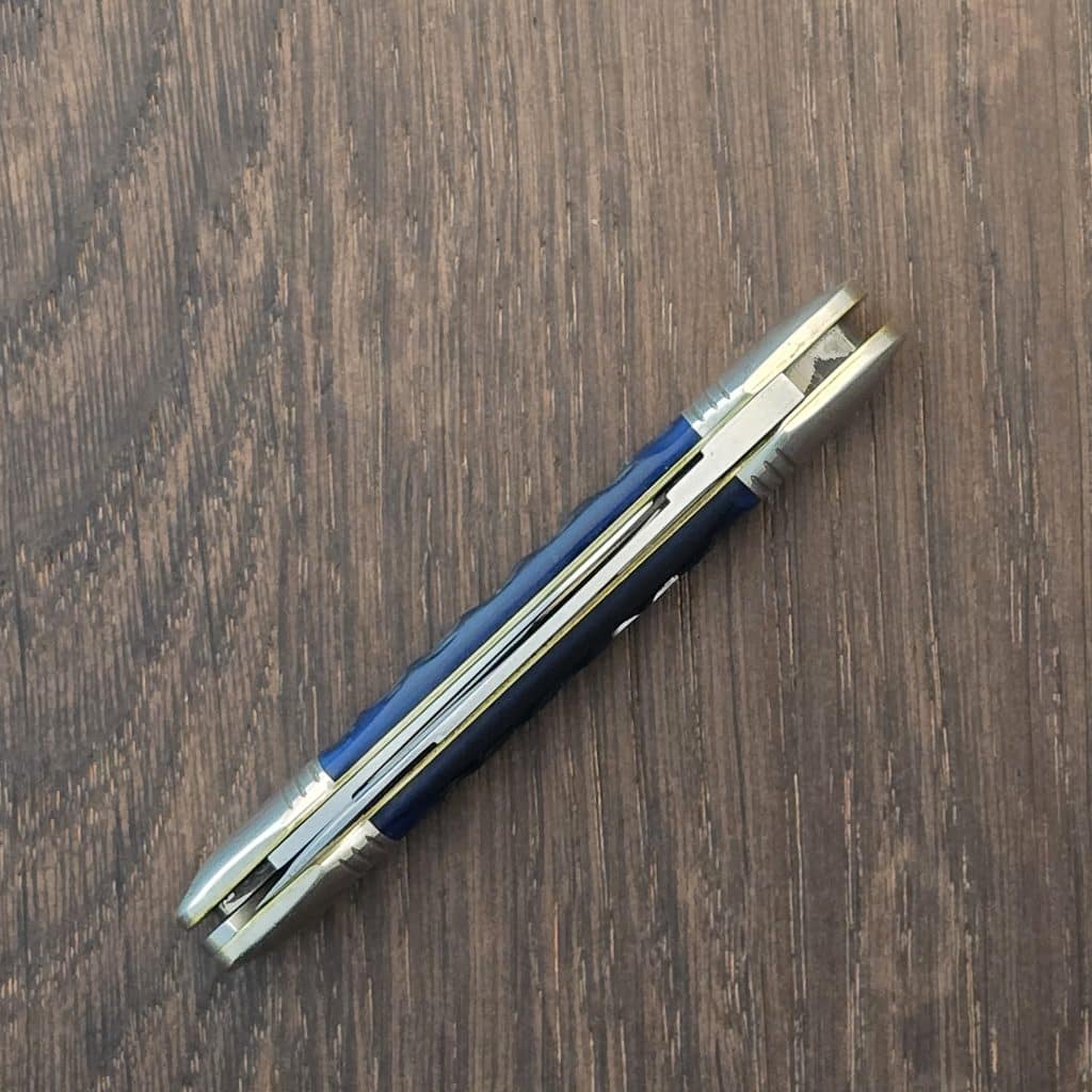 Great Eastern Cutlery #162226 Wave Blue Jigged Bone PROTOTYPE - Image 2