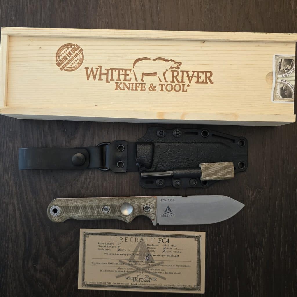 White River Knife & Tool Firecraft FC4 - Image 5