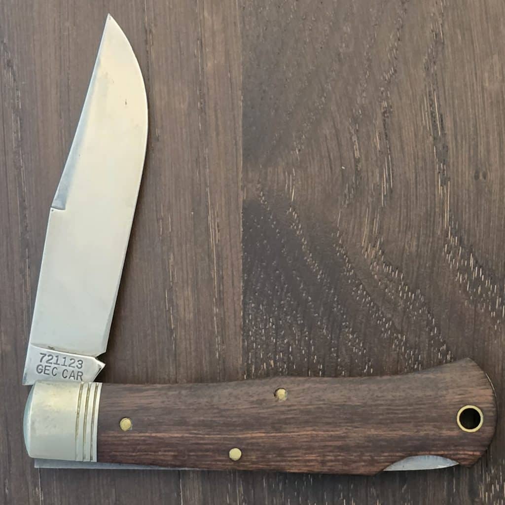 Great Eastern Cutlery #721123 LB Che Chen Rosewood USED - Image 2