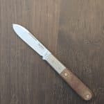 Lionsteel Italy CK Edition in Brown Micarta and M390 used