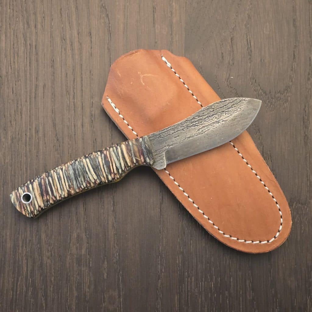 Nessie in Cord Micarta (Custom made, unknown maker) - Image 2
