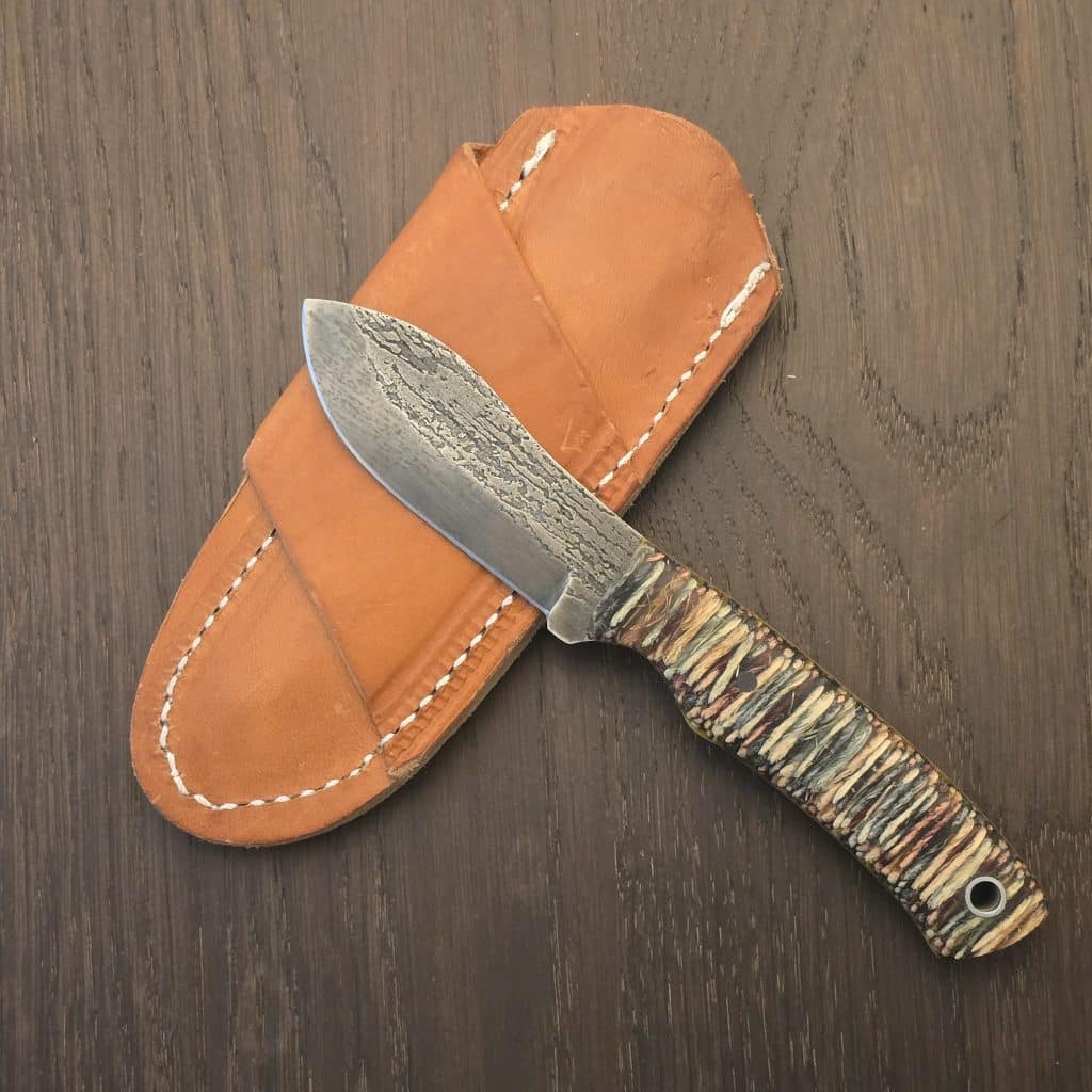 Nessie in Cord Micarta (Custom made, unknown maker)