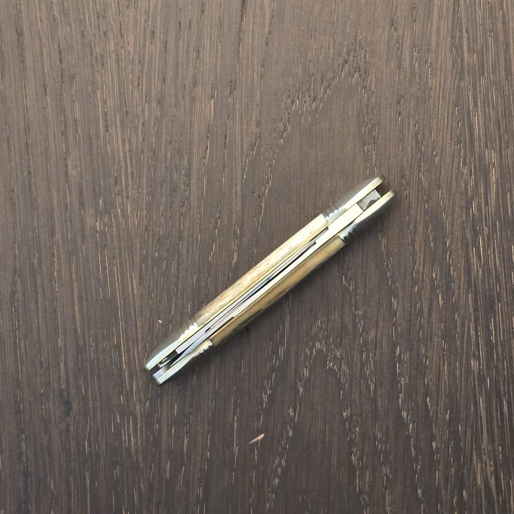 Great Eastern Cutlery #162226 SFO For TSA Knives 1 of 100 in Dyed Camel Bone – gallery image 3