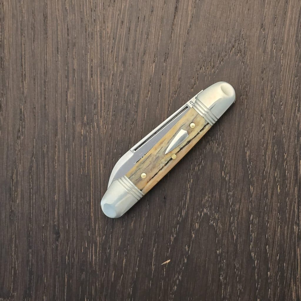 Great Eastern Cutlery #162226 SFO For TSA Knives 1 of 100 in Dyed Camel Bone – gallery image 4