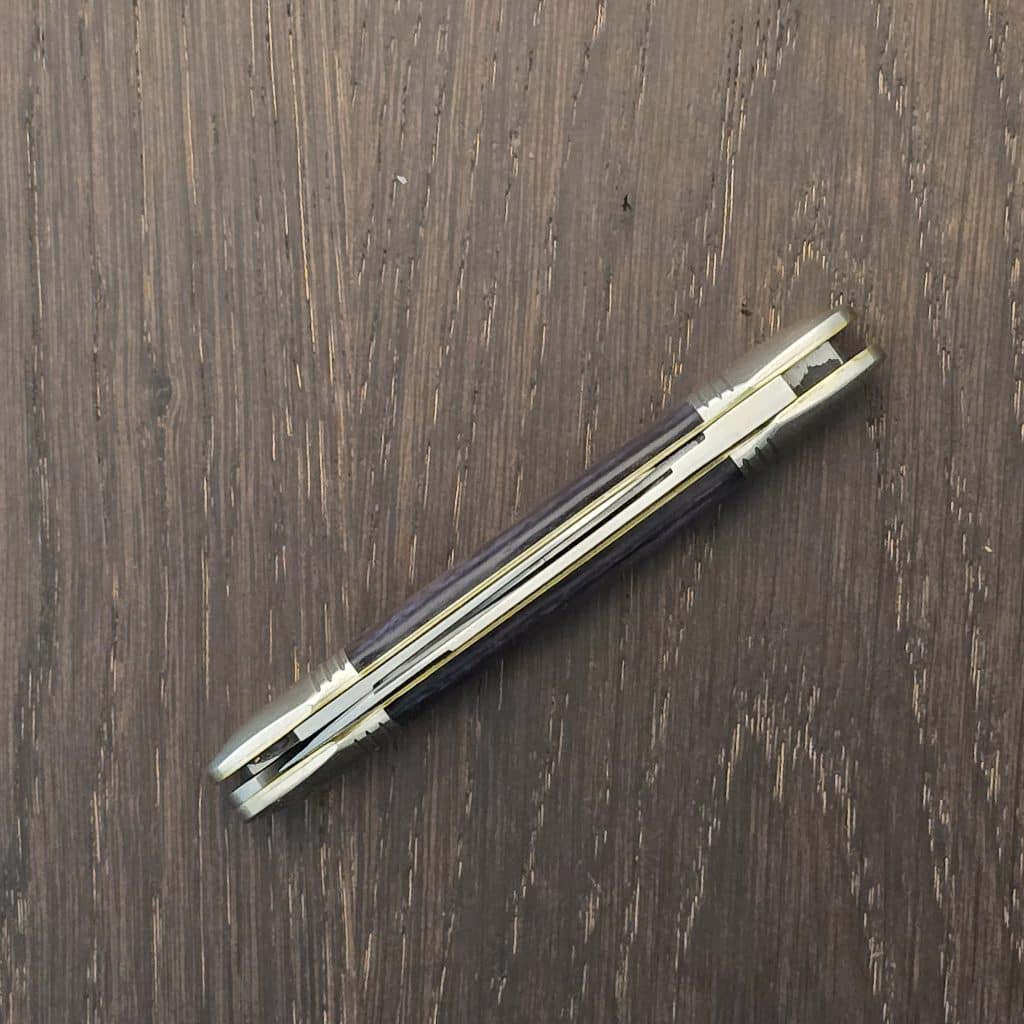 Great Eastern Cutlery #162226 SFO For TSA Knives 1 of 100 in Dyed Camel Bone – gallery image 4