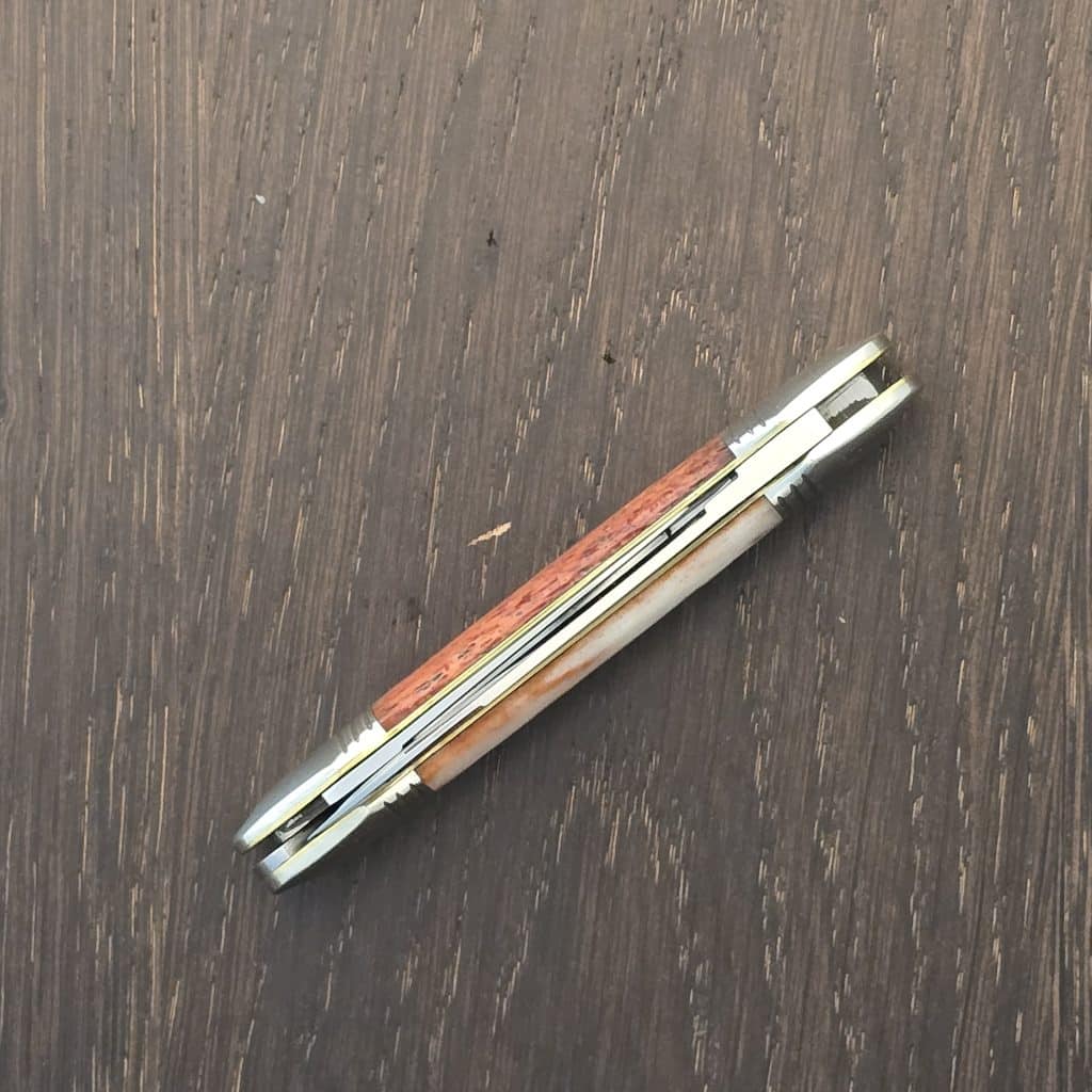 Great Eastern Cutlery #162226 SFO For TSA Knives 1 of 100 in Dyed Camel Bone – gallery image 3