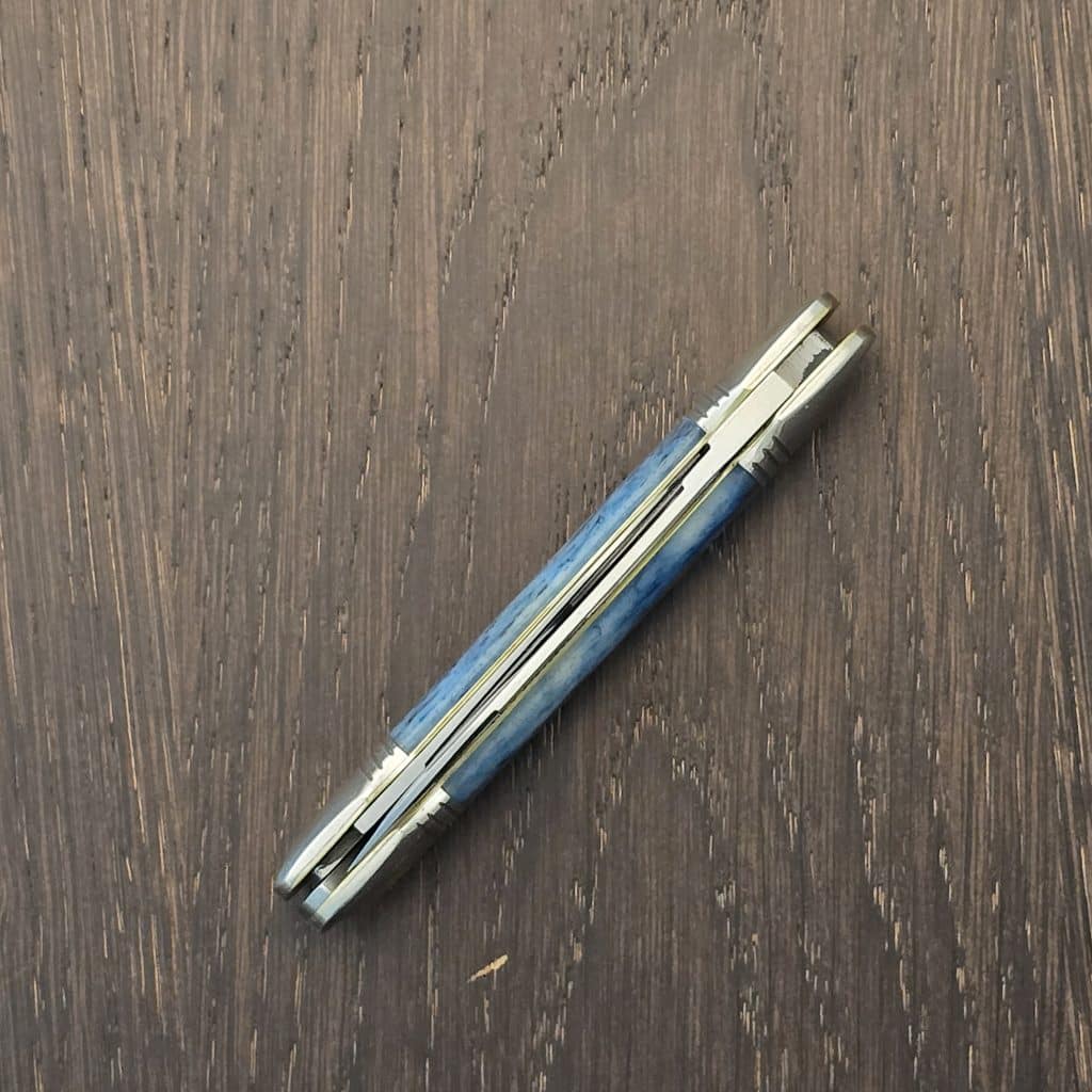 Great Eastern Cutlery #162226 SFO For TSA Knives 1 of 100 in Dyed Camel Bone – gallery image 3