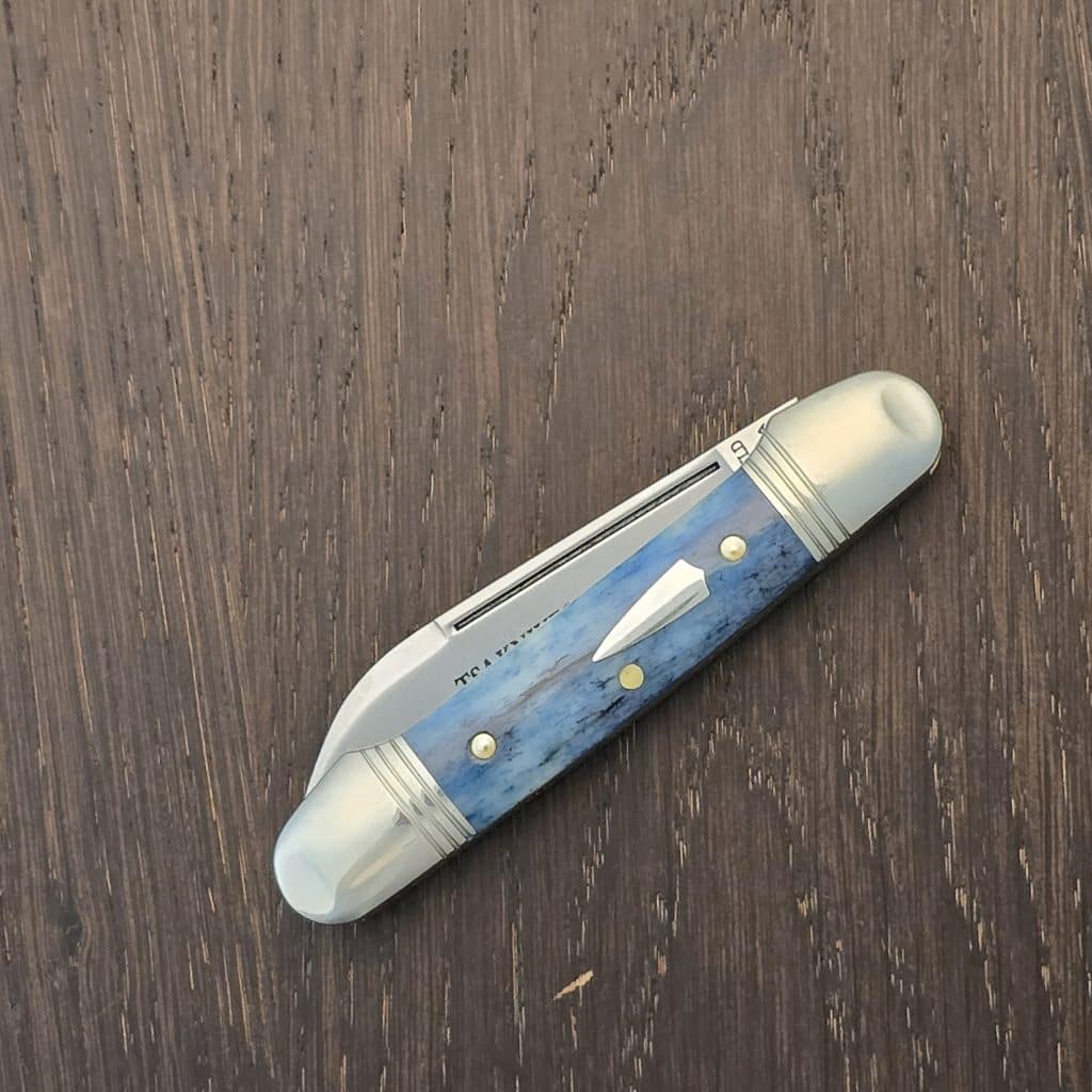 Great Eastern Cutlery #162226 SFO For TSA Knives 1 of 100 in Dyed Camel Bone – gallery image 4