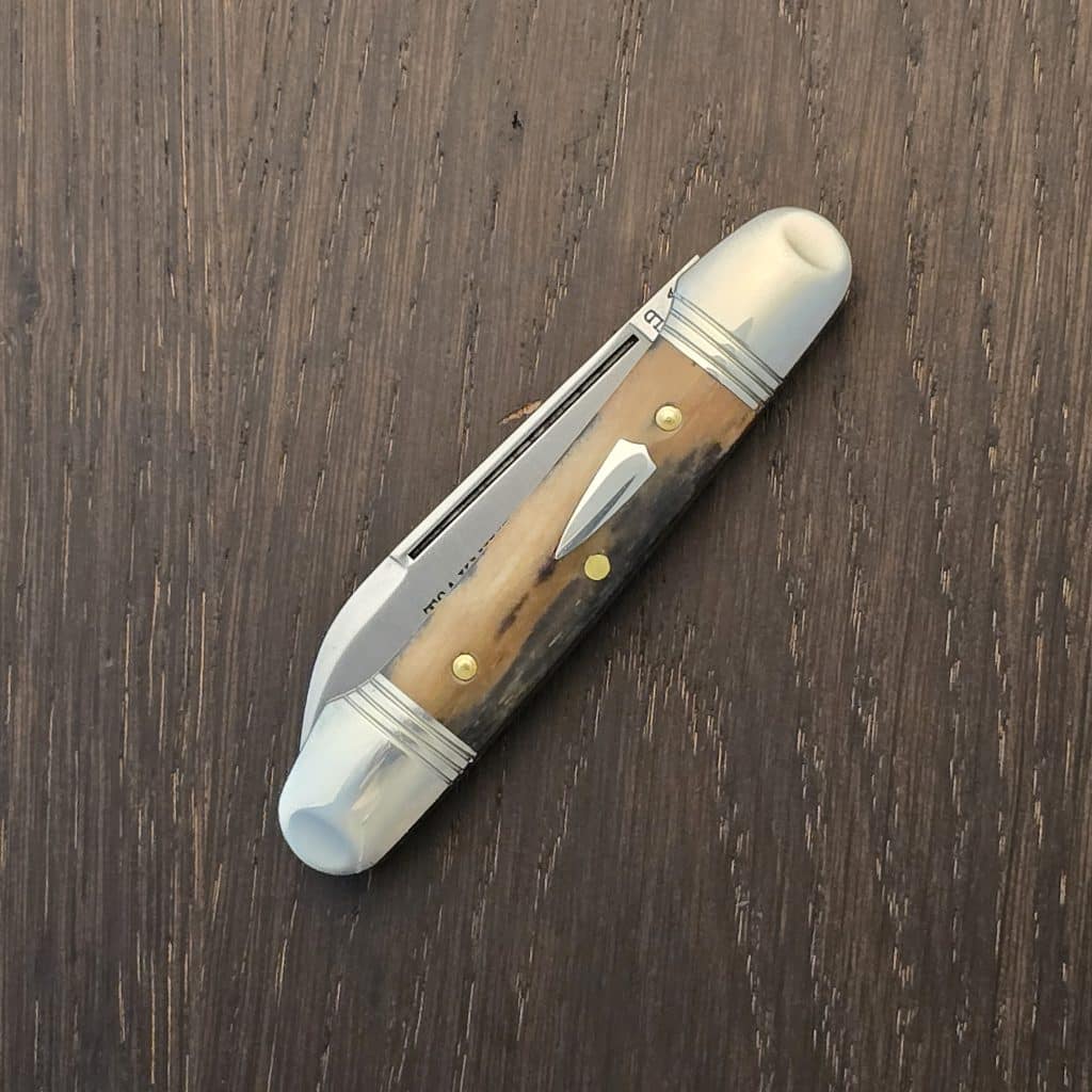 Great Eastern Cutlery #162226 SFO For TSA Knives 1 of 100 in Dyed Camel Bone – gallery image 4