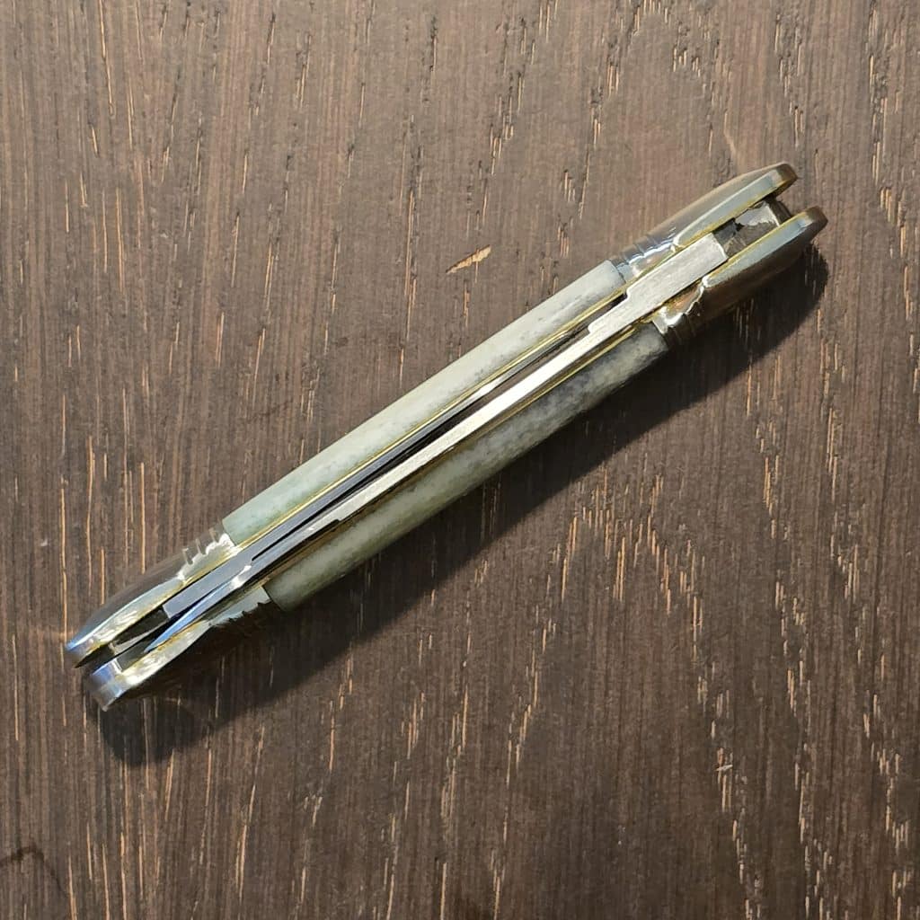 Great Eastern Cutlery #162226 SFO For TSA Knives 1 of 100 in Dyed Camel Bone – gallery image 3