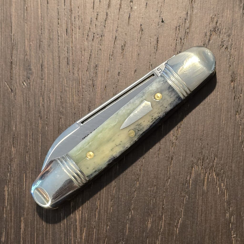 Great Eastern Cutlery #162226 SFO For TSA Knives 1 of 100 in Dyed Camel Bone – gallery image 4