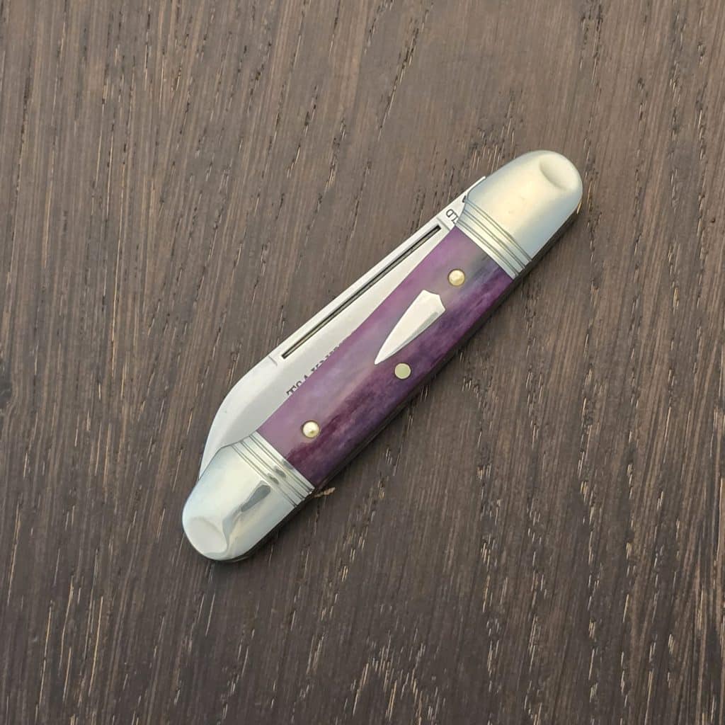 Great Eastern Cutlery #162226 SFO For TSA Knives 1 of 100 in Dyed Camel Bone – gallery image 4