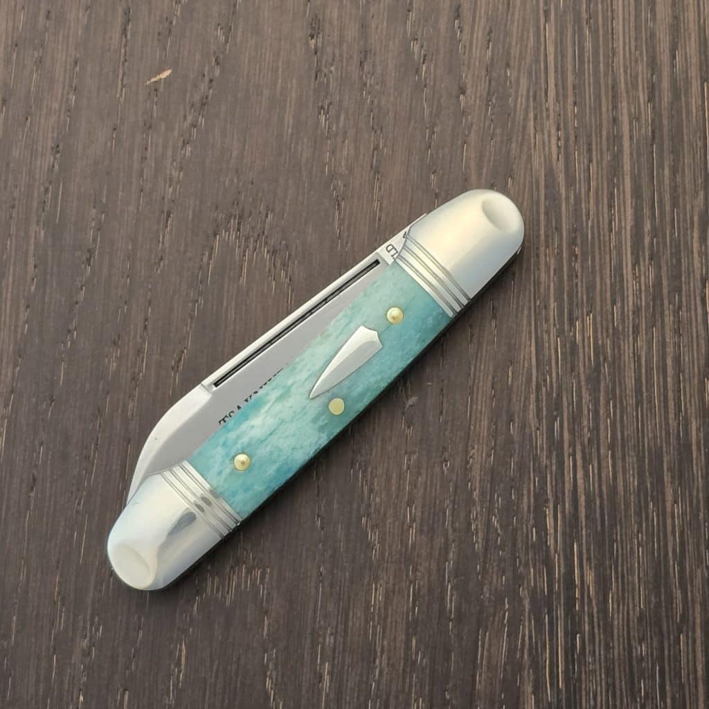 Great Eastern Cutlery #162226 SFO For TSA Knives 1 of 100 in Dyed Camel Bone – gallery image 4