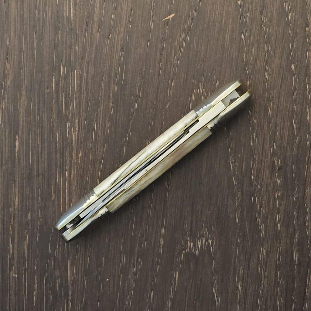 Great Eastern Cutlery #162226 SFO For TSA Knives 1 of 100 in Dyed Camel Bone – gallery image 4