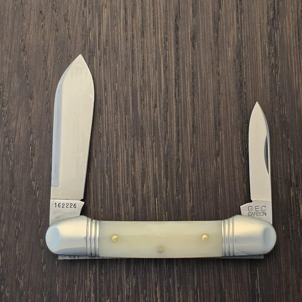 Great Eastern Cutlery #162226 SFO For TSA Knives 1 of 100 in Dyed Camel Bone – gallery image 2