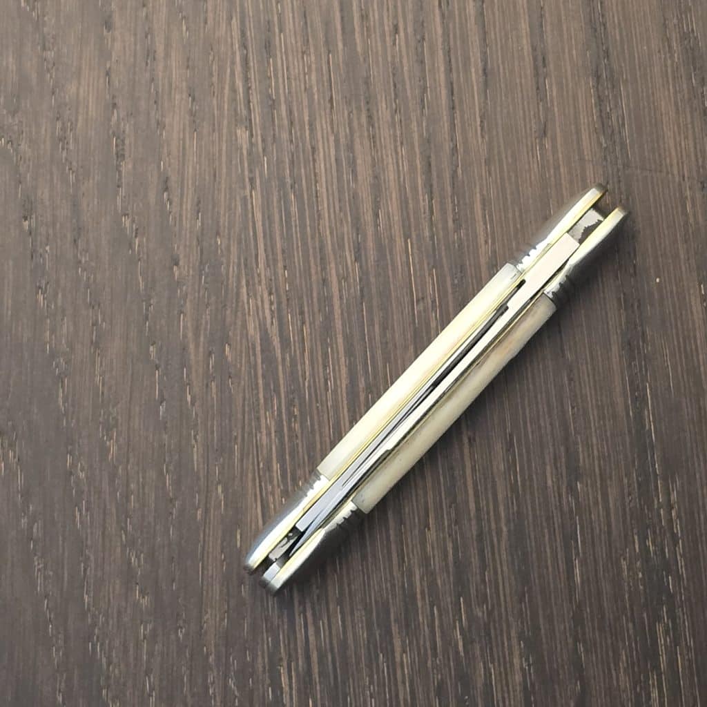 Great Eastern Cutlery #162226 SFO For TSA Knives 1 of 100 in Dyed Camel Bone – gallery image 3