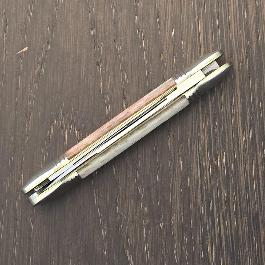 Great Eastern Cutlery #162226 SFO For TSA Knives 1 of 100 in Dyed Camel Bone – gallery image 3