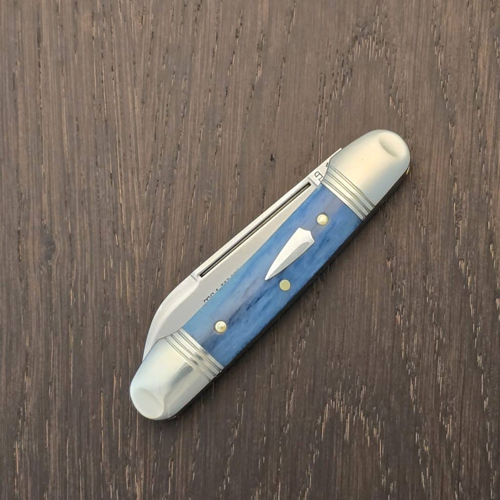 Great Eastern Cutlery #162226 SFO For TSA Knives 1 of 100 in Dyed Camel Bone – gallery image 4