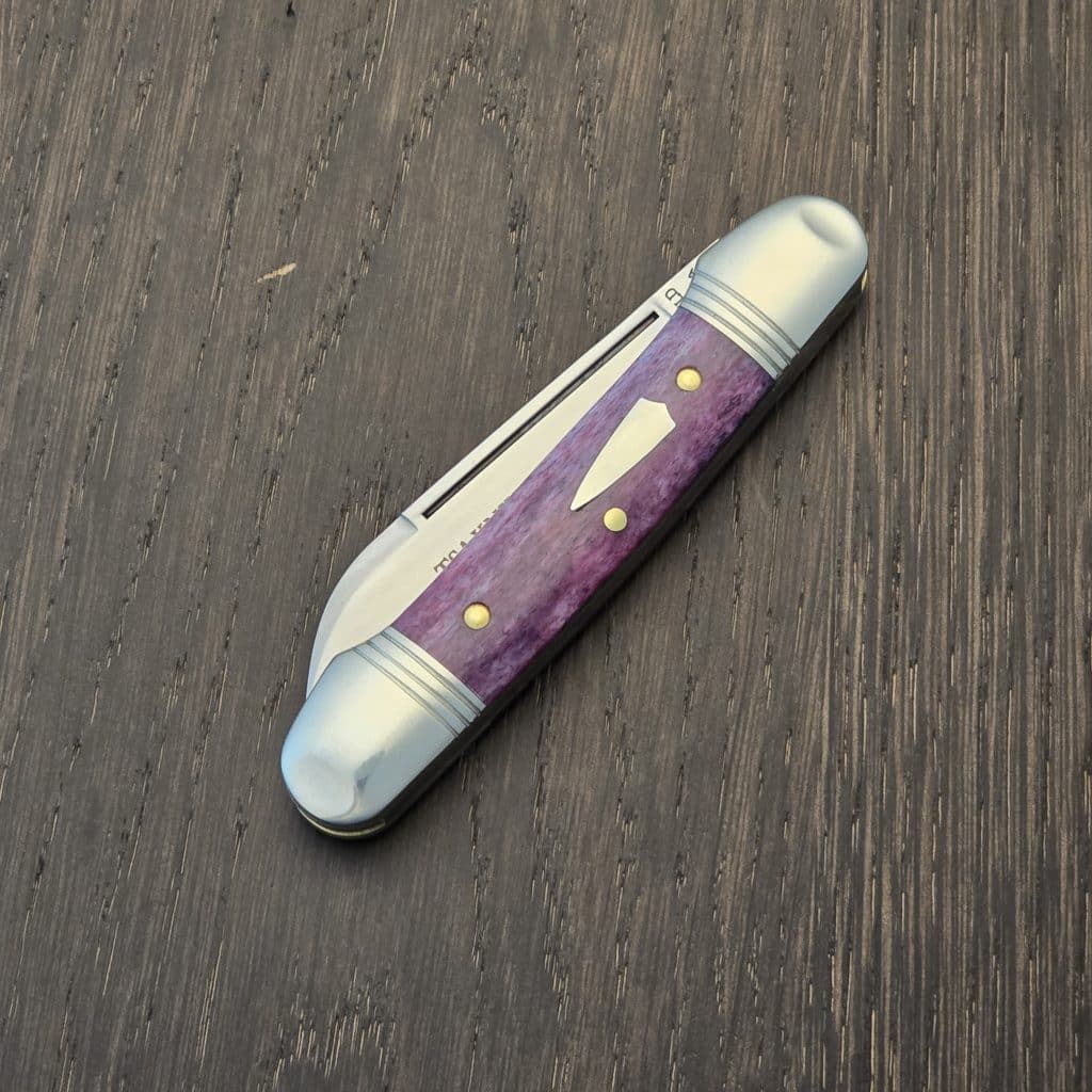 Great Eastern Cutlery #162226 SFO For TSA Knives 1 of 100 in Dyed Camel Bone – gallery image 4