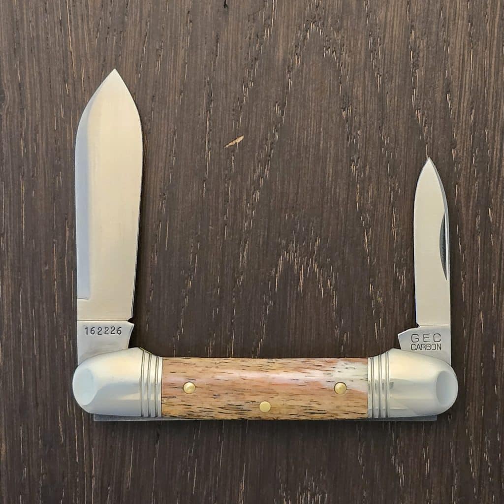 Great Eastern Cutlery #162226 SFO For TSA Knives 1 of 100 in Dyed Camel Bone – gallery image 2
