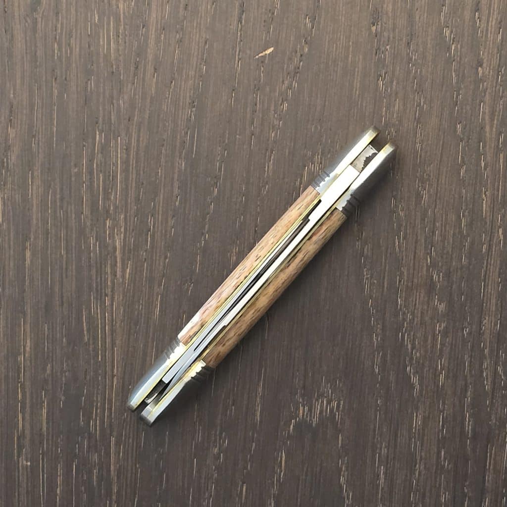 Great Eastern Cutlery #162226 SFO For TSA Knives 1 of 100 in Dyed Camel Bone – gallery image 3
