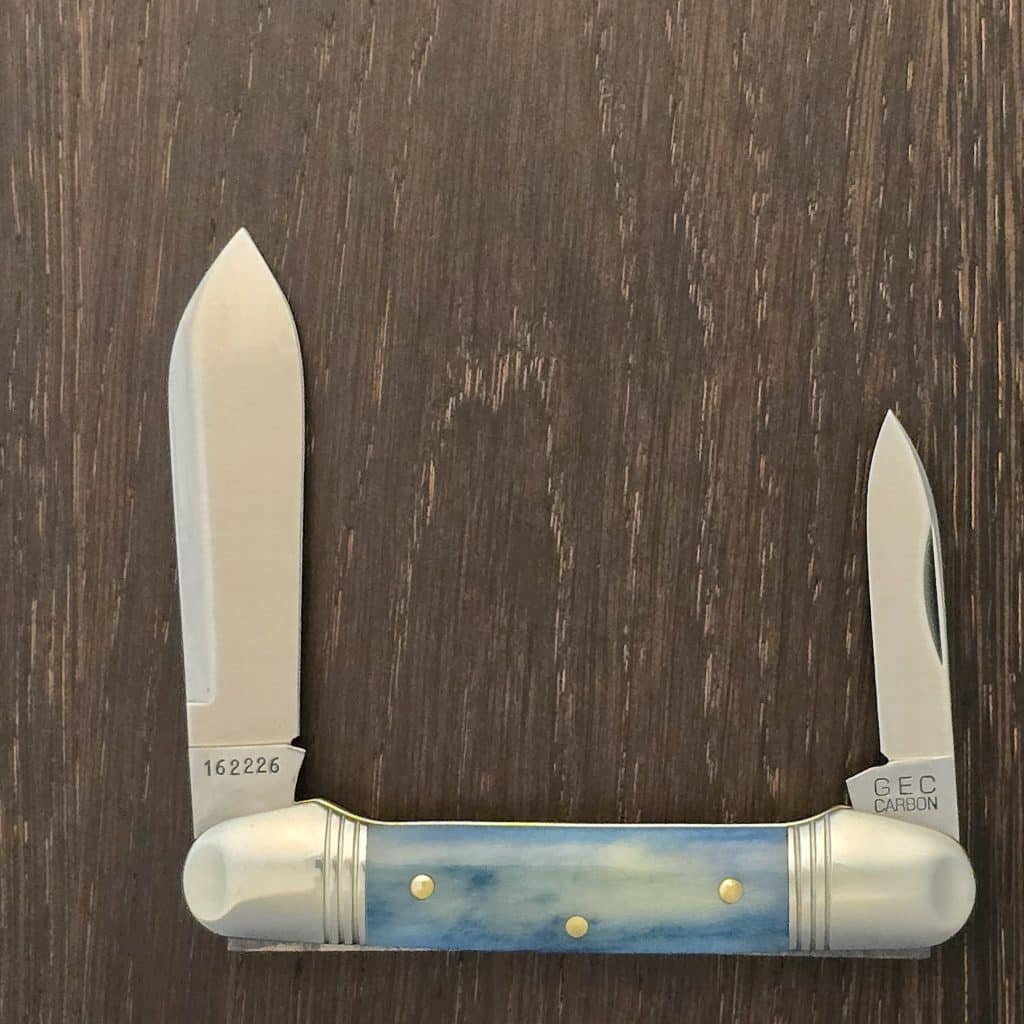 Great Eastern Cutlery #162226 SFO For TSA Knives 1 of 100 in Dyed Camel Bone – gallery image 2