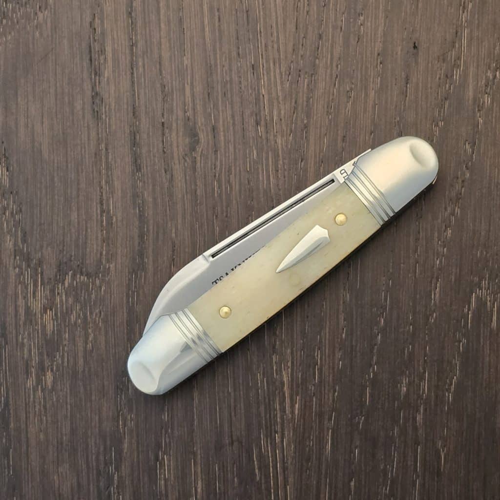 Great Eastern Cutlery #162226 SFO For TSA Knives 1 of 100 in Dyed Camel Bone – gallery image 4