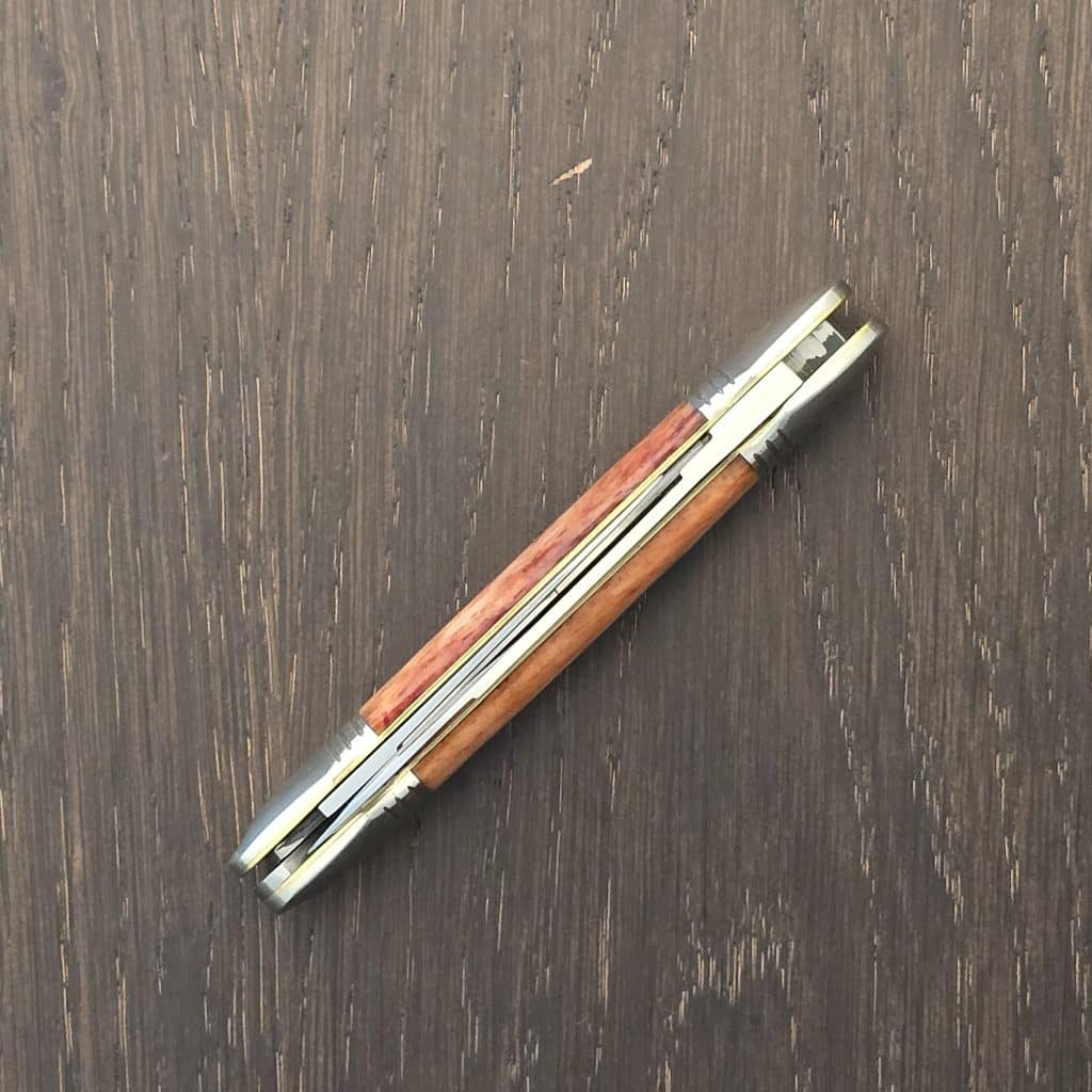 Great Eastern Cutlery #162226 SFO For TSA Knives 1 of 100 in Dyed Camel Bone – gallery image 3