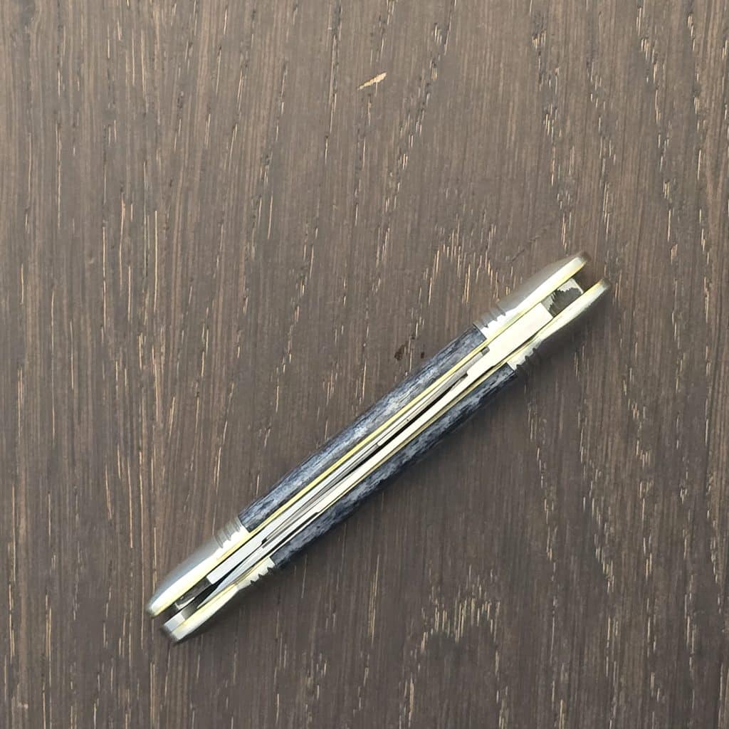 Great Eastern Cutlery #162226 SFO For TSA Knives 1 of 100 in Dyed Camel Bone – gallery image 3