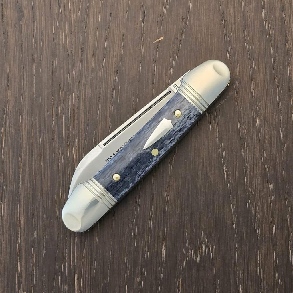 Great Eastern Cutlery #162226 SFO For TSA Knives 1 of 100 in Dyed Camel Bone – gallery image 4