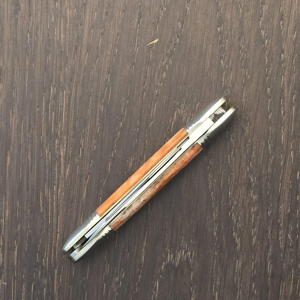 Great Eastern Cutlery #162226 SFO For TSA Knives 1 of 100 in Dyed Camel Bone – gallery image 3