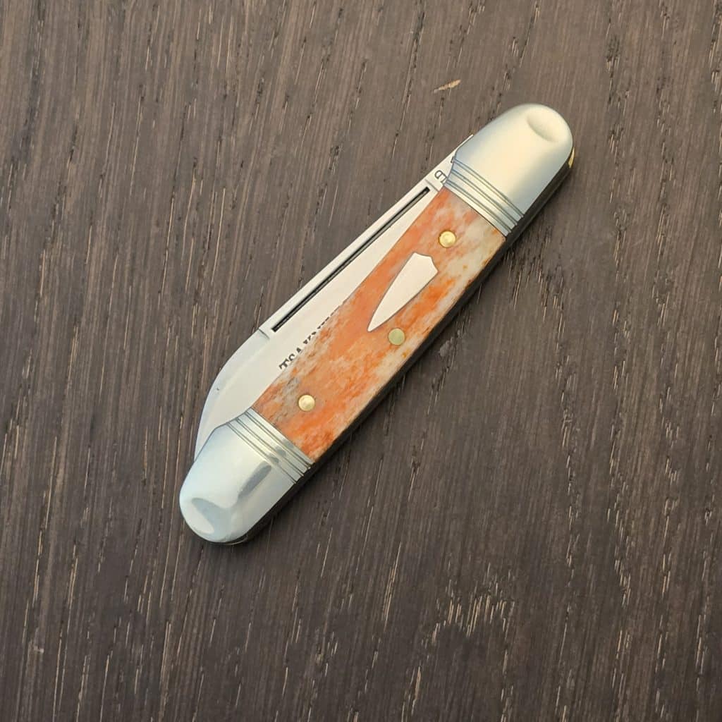 Great Eastern Cutlery #162226 SFO For TSA Knives 1 of 100 in Dyed Camel Bone – gallery image 4