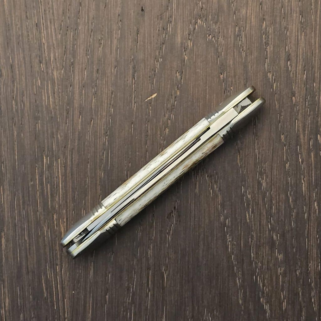 Great Eastern Cutlery #162226 SFO For TSA Knives 1 of 100 in Dyed Camel Bone – gallery image 3
